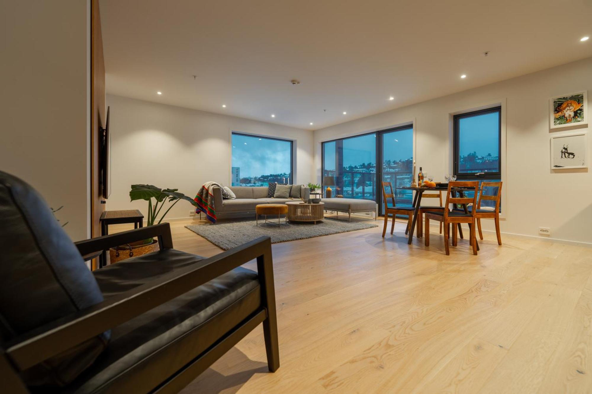 Northern Light Apartments - Nyholmen Luxury Penthouse B Τρόμσο Εξωτερικό φωτογραφία